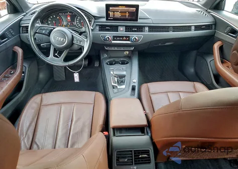 2017 Audi A4 Premium из США, поврежденный, VIN WAUGNAF49HN007752